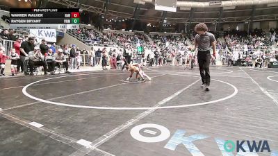 49 lbs Round Of 32 - Warren Walker, Raw Wrestling Club vs Raygen Bryant, Prime Wrestling