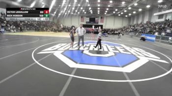 103 lbs Round 2 (3 Team) - Victor Leguillow, Middletown Sr HS vs Nick Hobson, Yorktown Sr