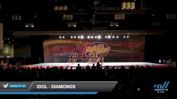 IDOL - Diamonds [2022 L4 Senior Coed 12/10/22] 2022 Spirit Cheer Dance Grand Nationals & Cheer Nationals