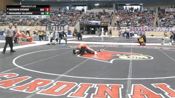 132 lbs Champ. Round 2 - Mohamed Talasow, Fairdale vs Jackson Stoner, Daviess County