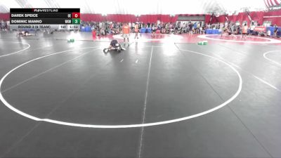 150 lbs Round 3 (8 Team) - Darek Speice, Oswego East vs Dominic Manno, Waunakee