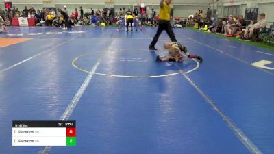 B-40 lbs Consi Of 4 - Cooper Parsons, OH vs Colton Parsons, OH