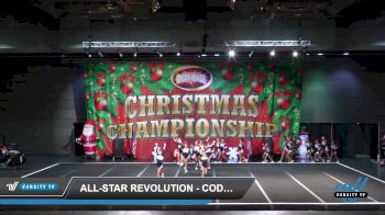 All-Star Revolution - CODE RED [2022 L2.1 Junior - PREP 12/3/2022] 2022 Cheer Power Holiday Showdown Galveston