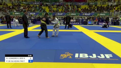 GUILHERME LEANDRO G. DOS S. MACH vs PEDRO DE OLIVEIRA FREITAS 2023 Brasileiro Jiu-Jitsu IBJJF