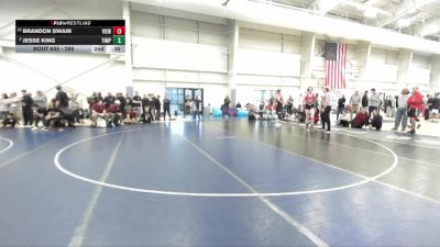 138 lbs Cons. Round 5 - Connor Simons, Spanish Fork vs Byron Percy, Windsor