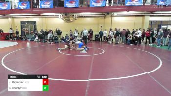 145 lbs Consi Of 16 #1 - Jake Thompson, Weymouth vs Spencer Boucher, Mt. Anthony Union