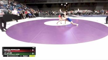 125 lbs Cons. Round 2 - Kaylea McMullen, Great Bend vs Vy Le-Do, Wichita-Kapaun Mt. Carmel