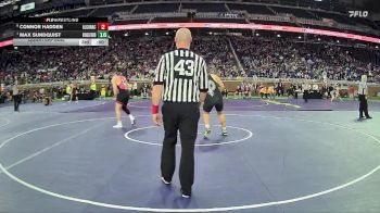 D3-215 lbs Quarterfinal - Wyatt Jenkins, Whitehall vs Hayden Groth, Dowagiac