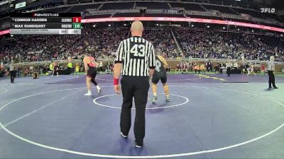 D3-215 lbs Quarterfinal - Wyatt Jenkins, Whitehall vs Hayden Groth, Dowagiac