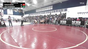 110 lbs Quarterfinal - Leila Witzerman, Peninsula vs Natalie Ibarra, Orange Vista
