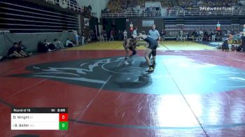 152 lbs Prelims - Damon Wright, St. Benedict`s Prep vs Braeden Baller, All Saints Episcopal School