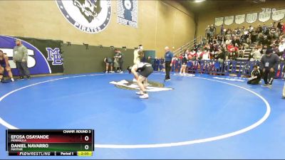 175 lbs Champ. Round 3 - Daniel Navarro, Mayfair vs Efosa Osayande, Peninsula