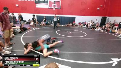 125 lbs Round 4 (6 Team) - Mitchell Thompson, Reece Warriors vs Joey Esparza, BB Wrestling