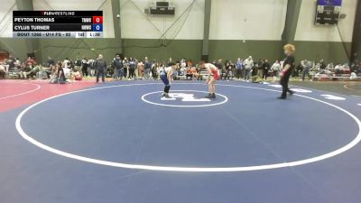 U14 FS - 115 lbs Cons. Semis - Joseph Argeris, Tumwater Wrestling Club vs Ryder Mackey, Takedown Express Wrestling Club