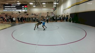 190 lbs Quarterfinal - Jeramiah Sparks, Dallas South Oak Cliff vs Javonte Hunter, Frisco