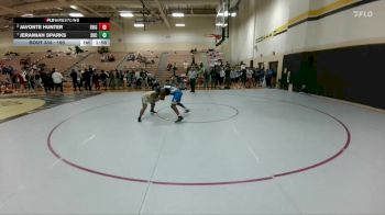 190 lbs Quarterfinal - Jeramiah Sparks, Dallas South Oak Cliff vs Javonte Hunter, Frisco
