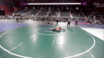86 lbs Semifinal - Tyce Dunn, Sturgis Youth WC vs Hayes Ingram, Bear Cave WC