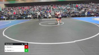 140 lbs Round Of 32 - Jorden Garcia, Volcano Vista vs Sarai Cortez, Gilroy