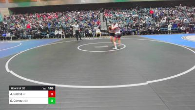 140 lbs Round Of 32 - Jorden Garcia, Volcano Vista vs Sarai Cortez, Gilroy