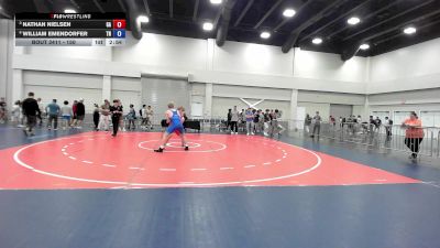 150 lbs Cons. Semis - NATHAN NIELSEN, GA vs William Emendorfer, TN