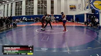 215 lbs Cons. Round 2 - Tre`meek Hudson, Heritage (Lynchburg) vs Gabriel Palaganas, Washington Township