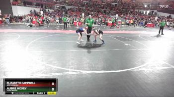 125 lbs Cons. Round 4 - Aubrie Hickey, Team Nazar vs Elizabeth Campbell, New London