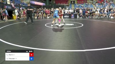 130 lbs Semis - Lynn Horn, OK vs Janie Houser, CA