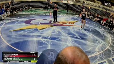 130 lbs Round 2 (4 Team) - Morgan Mielke, Saint Michael/Albertville vs Laken Kapaun, Central Cass