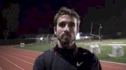 Will Leer after the 3:37 1500 at the USATF Oxy High Performance 2011