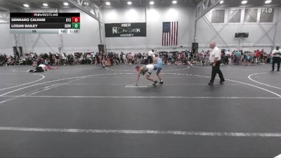 98 lbs Round 1 (6 Team) - Gennaro Calvani, Botetourt TC vs Logan Bailey, South Side WC Black