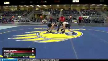 152 lbs Round 3 (4 Team) - Kevin Navarro, 3A Riverside vs Gavin King, 3A Amity