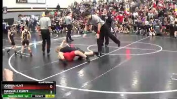 110 lbs Quarterfinal - Joshua Hunt, Hillsboro vs Marshall Eliott, Ben Logan