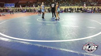 90 lbs Consolation - Mikayela Valdez, Wesley Wrestling Club vs Kenleigh Henry, Powerhouse Wrestling Academy