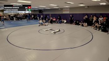 126 lbs Cons. Round 2 - Lincoln Rogers, Arlington vs Mahmoud Johnson, McGavock