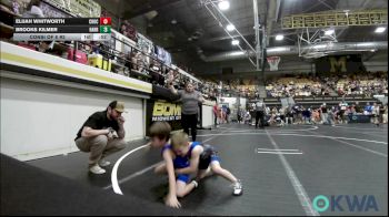 46 lbs Consi Of 8 #2 - Elijah Whitworth, Choctaw Ironman vs Brooks Kilmer, Harrah