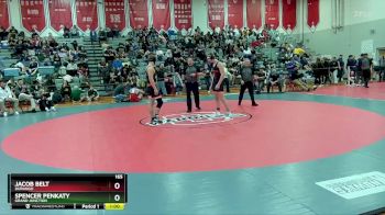 165 lbs Cons. Round 2 - Jacob Belt, Durango vs Spencer Penkaty, Grand Junction