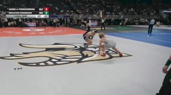 Cons. Semi - Jaden A Vonknorring, Omaha Westside vs Braxton Robinson, Kearney