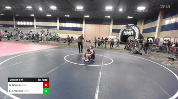 90 lbs Consi Of 8 #1 - GeneGene Samuel, Gold Rush Wr Ac vs Landon Amerson, Shootbox WC