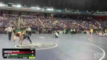 3A 138 lbs Cons. Round 1 - Christian Kluttz, Jesse Carson vs Jaylen Jarman, Havelock