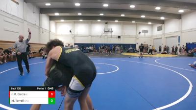 138 lbs Cons. Round 4 - Mathius Garza, Inland Elite vs Michael Terrell, Bay Area Dragons