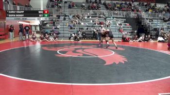 155 lbs Cons. Semi - Sofia Boddy, Bettendorf vs Carly Knapp, Western Dubuque