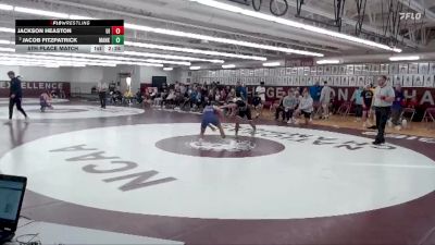 125 lbs 5th Place Match - Jacob Fitzpatrick, Minnesota State Mankato vs Jackson Heaston, Upper Iowa