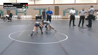68 lbs 3rd Place Match - Beau Walton, Revival vs Jaxon Haliburton, Northern Delaware Wrestling Academny