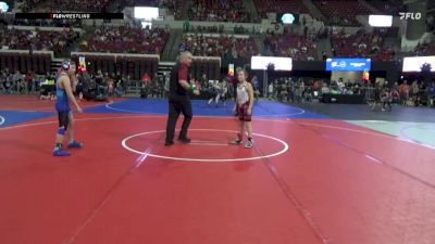 85 lbs Cons. Round 2 - Clayton Kennedy, Eastside United vs Milo Marks, Glasgow Wrestling Club