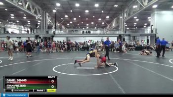 98 lbs Finals (2 Team) - Daniel Dennis, Luchadores vs Ryan Preziosi, Kingsway