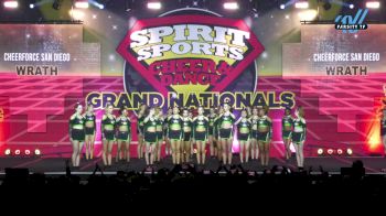 Cheer Force - San Diego - Wrath [2025 L4 Senior - Medium Day 2] 2025 Spirit Sports Grand Nationals