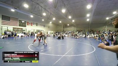 220 lbs Cons. Semi - Randy Smith, Bear River Jr High Wrestling C vs Samuel Tanner, Green Canyon Wrestling