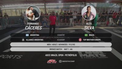 Alex Silva vs Fernando Cáceres 2026 ADCC Petropolis Open