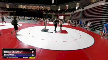 215 lbs Cons. Round 1 - Charles Dickens-lee, Midwest City Wrestling Club vs Elijah King, Tecumseh Wrestling