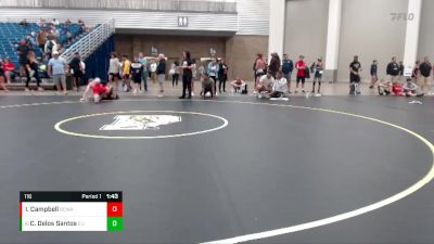 116 lbs Cons. Round 4 - Christian Delos Santos, Elizabethtown vs Isaac Campbell, Red Cobra Wrestling Academy
